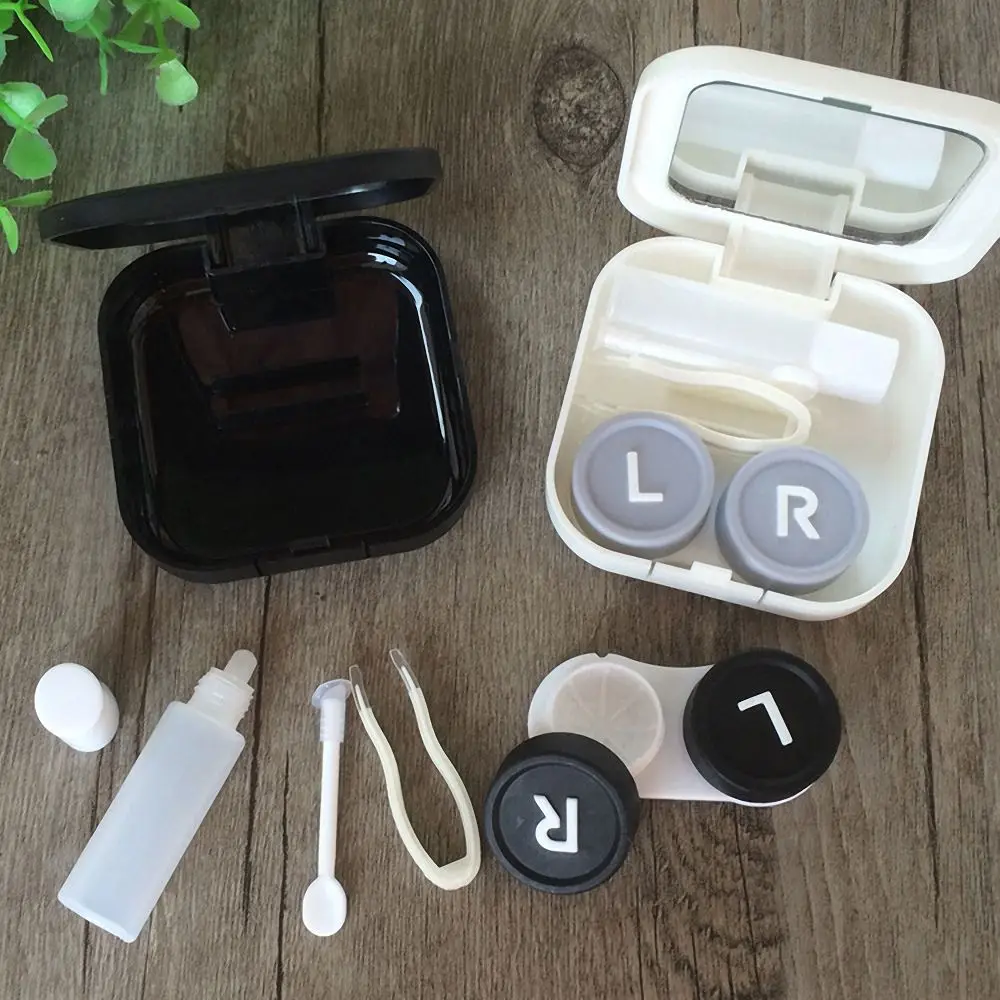 1 шт. модные пластиковые зеркальные контактные линзы с рисунком кактуса