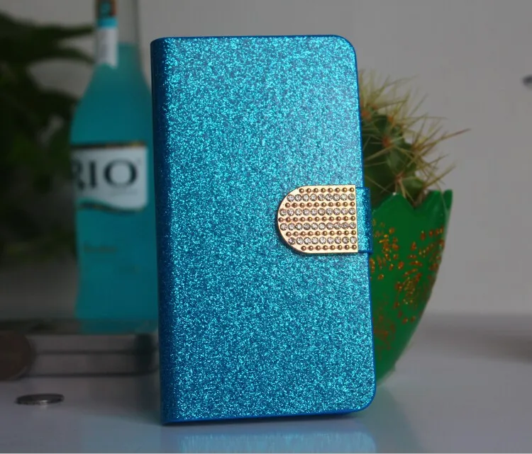 Luxury Glitter Diamond PU Wallet Leather Case For HTC ONE M9 Flip Phone Cases Cover M9V Original Back |