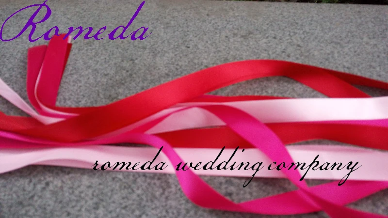 Лидер продаж деревянное кольцо с розовой + Красной фушийской лентой Уолдорф