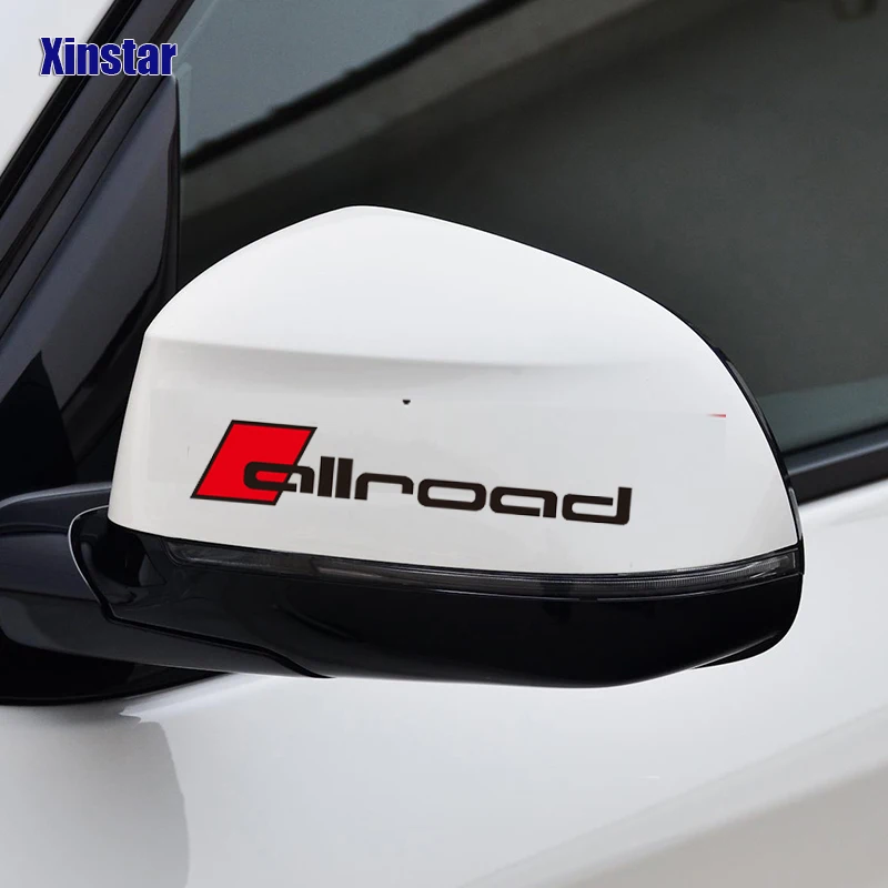 2 шт. Германия Oracal Allroad Автомобильная наклейка на зеркало заднего вида для Audi