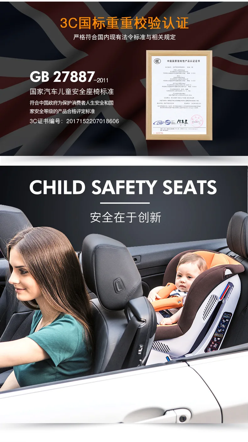 Переносное детское автомобильное безопасное сиденье ISOfix с пятиточечным ремнем, детское портативное складное автомобильное кресло, Детское автомобильное кресло-бустер, безопасные сиденья