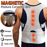 10 pcs magnetic therapy posture corrector back for braces supports belt shoulder