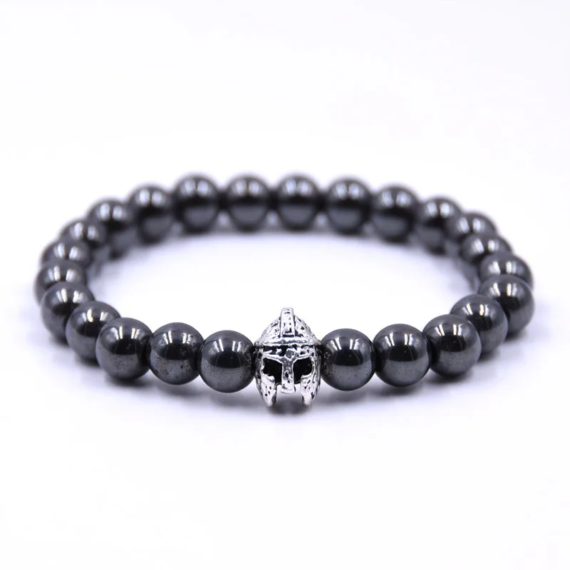 bileklik Браслеты Будды для мужчин браслеты для женщин Pulseira Masculina мужские s ювелирные изделия дракон Bileklik Pulseira 8 мм камень бусины Эластичный Braslet - Окраска металла: bileklik