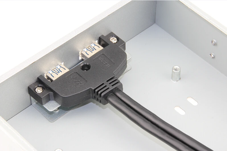 Серебристо черный 2 порта USB 3 0 концентратор 20Pin настольный компьютер