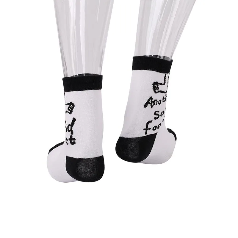 Милый мультфильм забавные Женские носочки Творческий Harajuku Sokken Kawaii принт женские носки японский Calcetines Mujer Skarpetki Meais