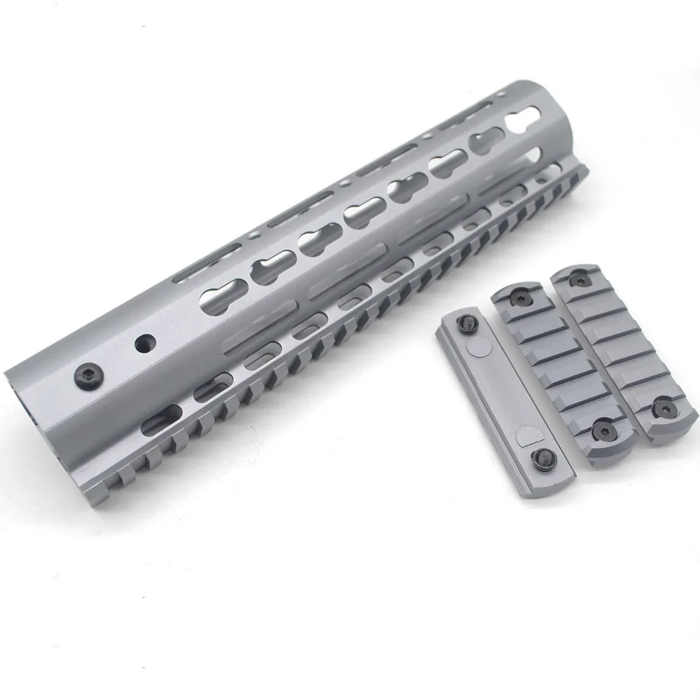 Aplus 7/9/10/12/13.5/15 дюйма Keymod Handguard Free Float Picatinny Rail Mount раздел System_Space Grey/Gray