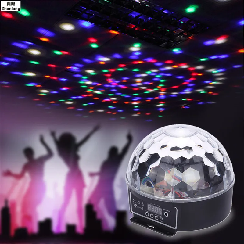 Dj лазерный диско шар сценический светильник светодиодный Rgb Кристалл магический