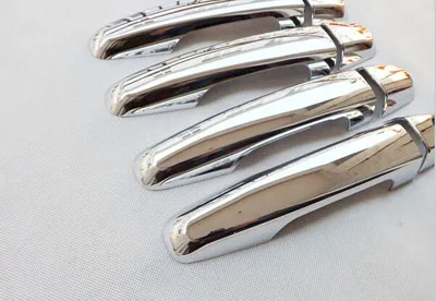 8 шт. Стикеры для Mitsubishi Pajero Sport 2010 2014 ABS|chrome door|door handle coverchrome door cover |