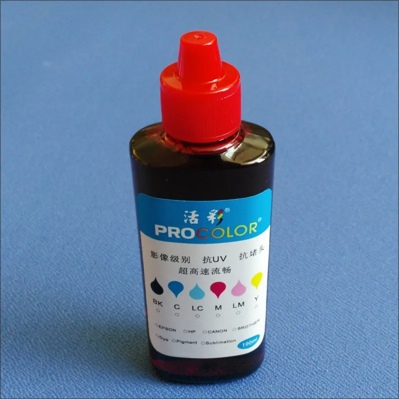 

PG 40 40XL Pigment ink CL 41XL Dye ink refill kit for Canon iP1980 iP2200 iP2500 iP2580 iP2600 iP2680 refillable inkjet printers