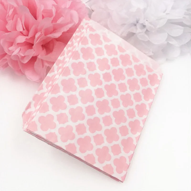 light pink Цветы Пищевая упаковка сумки обертка день рождения бумажный пакет для конфет нетоксичные 25 шт./лот свадебные аксессуары для вечеринки подарок - Цвет: light pink