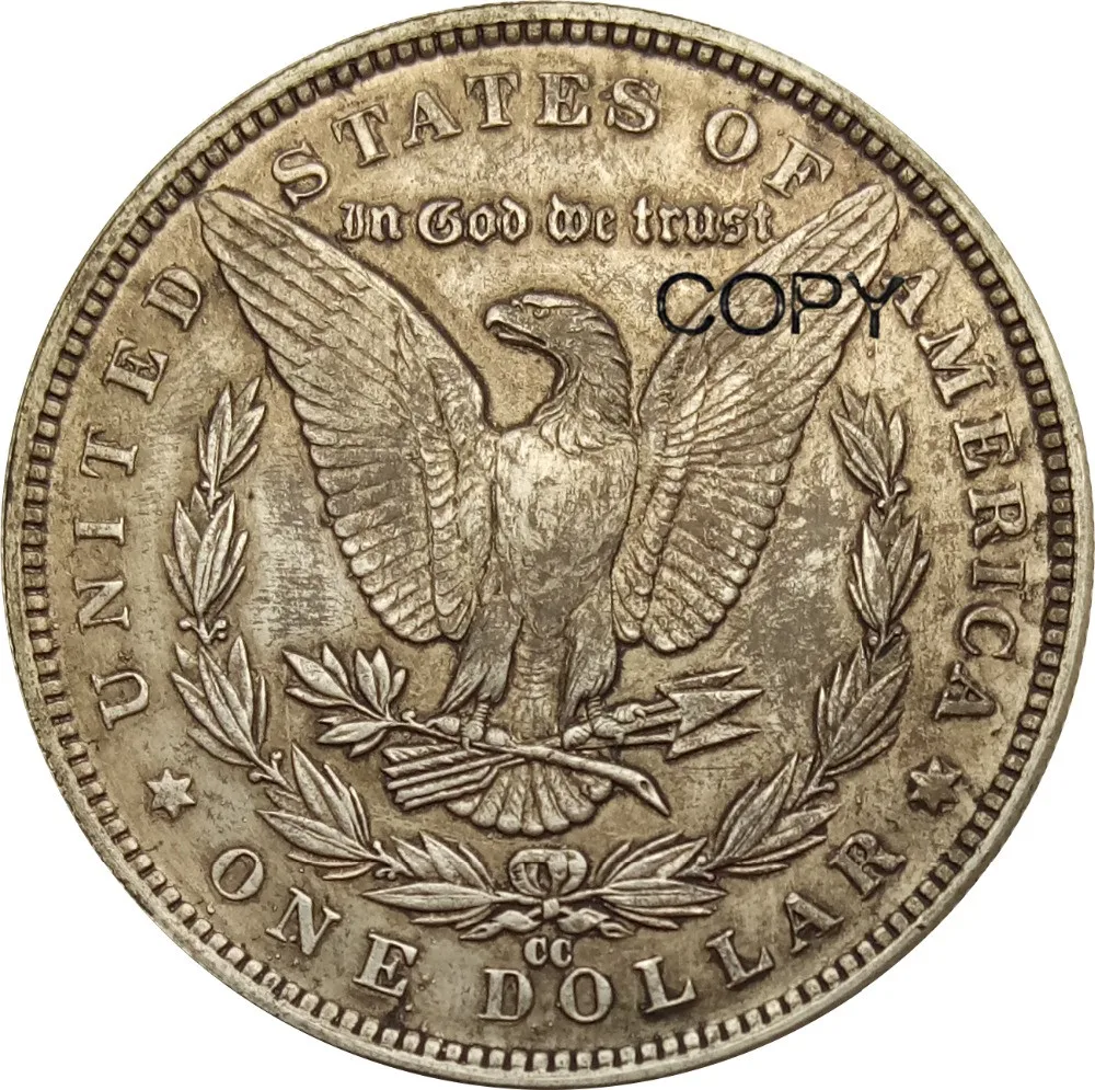 Монеты из серебра 1885 пробы 1 доллар Моргана 90% куб. См|dollar morgan|coin coinscoins silver dollars |