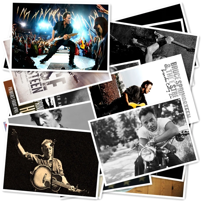 B1-5# Bruce Springsteen классические серии стикеры 20/шт ПВХ ноутбук коллекция подарок домашний декор холодильник стиль смешанные s