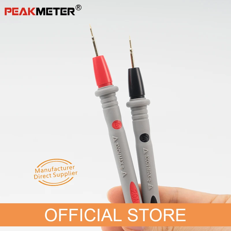 PEAKMETER двухслойный силиконовый 1000V 20A Универсальный цифровой мультиметр