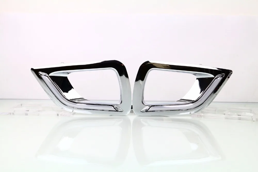 Автомобиль Стайлинг Navara дневного света 2015 ~ 2017 хром автомобиль детектор LED