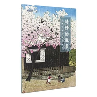 24 sheetsset japanese poetic landscape large postcard greeting card birthday gift card message card