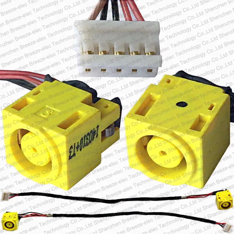 5 шт./лот новый ноутбук DC разъем питания кабель провода для LENOVO THINKPAD B480 B490 V480 M490 M495