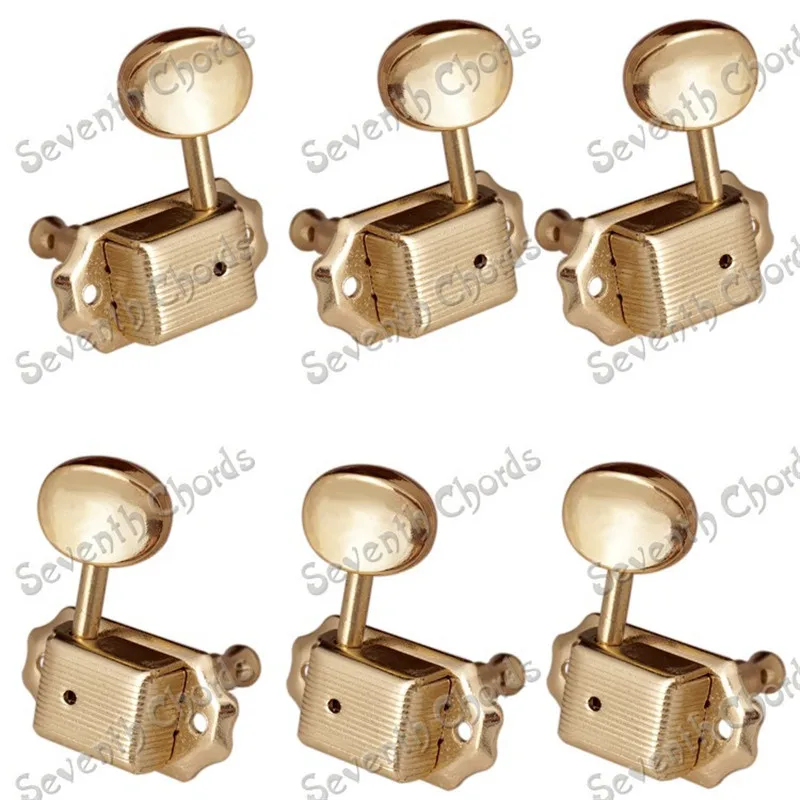 Набор 3R3L Gold Deluxe струнная Настройка колышки тюнеры для ключей машинные головки