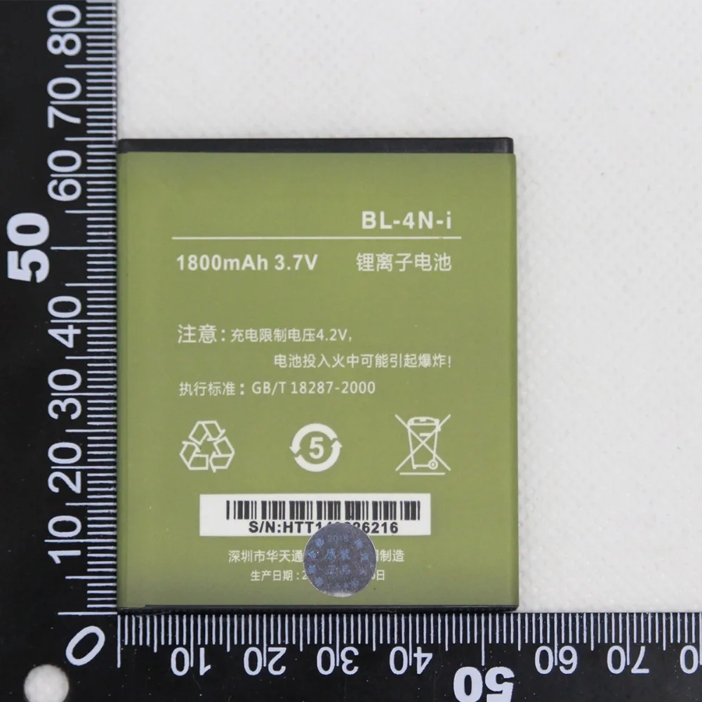 10 шт./лот 1800 мАч BL-4N-i для телефонов INNOS DNS S4503Q S4503 I6 I6C innos Small Dragonfly BL 4N i сменные