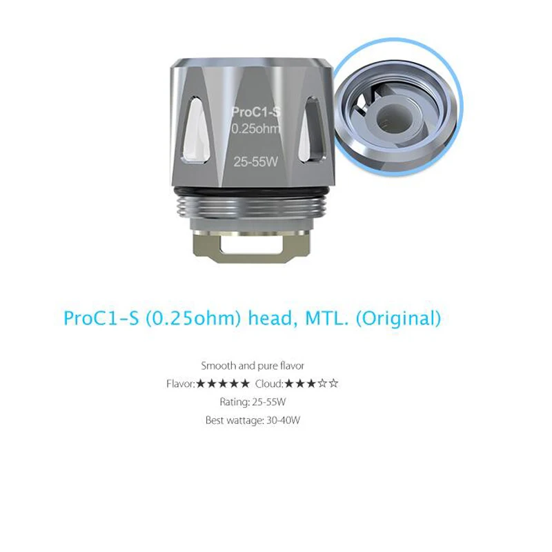 Original Joyetech ProC1 ProC1-S ProC2 ProC3 ProC4 Coil Head Replacement Evaporator for ProCore Aries Atomizer 5pcs/lot | Электроника