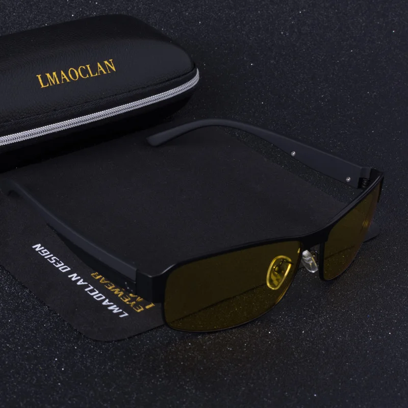 Мужские поляризованные солнцезащитные очки для ночного вождения женские