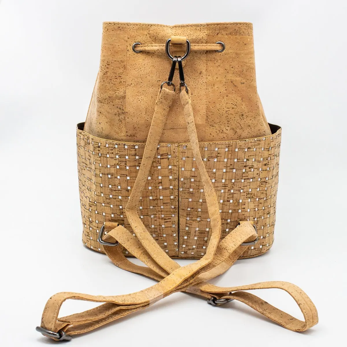 Натуральная пробковая сумка мешок для женщин рюкзак веганов Сумка 360|Сумки с