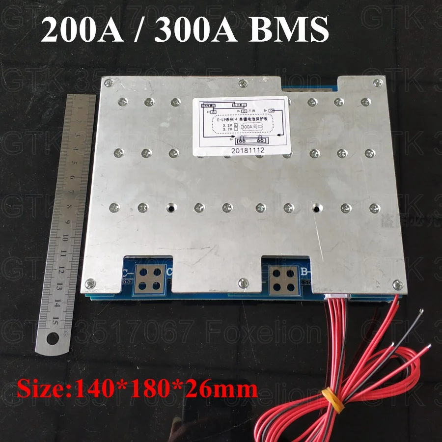 24v lifepo4 8S BMS 29 2 v 4 V 250A 200A батарея с высоким током разрядки 7S Li-Ion lipo для лодки