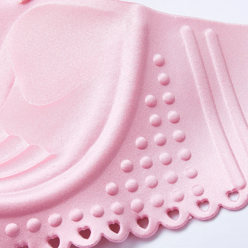 Новый женский бесшовный бюстгальтер без косточек ручной чашки Регулируемый пуш