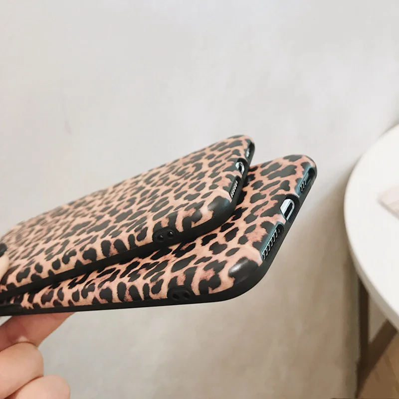 Stylish Leopard print Phone Case For iphone XS Max XR X 8 7 6S 6 plus Back Cover Luxury Cases |