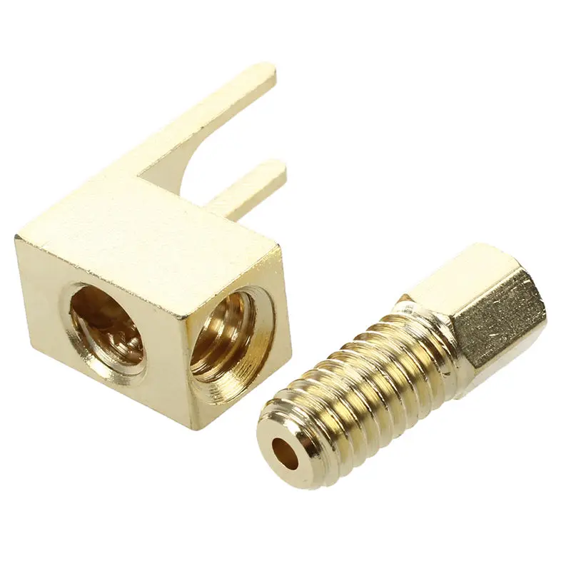 FULL- Banana to Spade Adapter Plug Speaker Cable Connector | Электроника