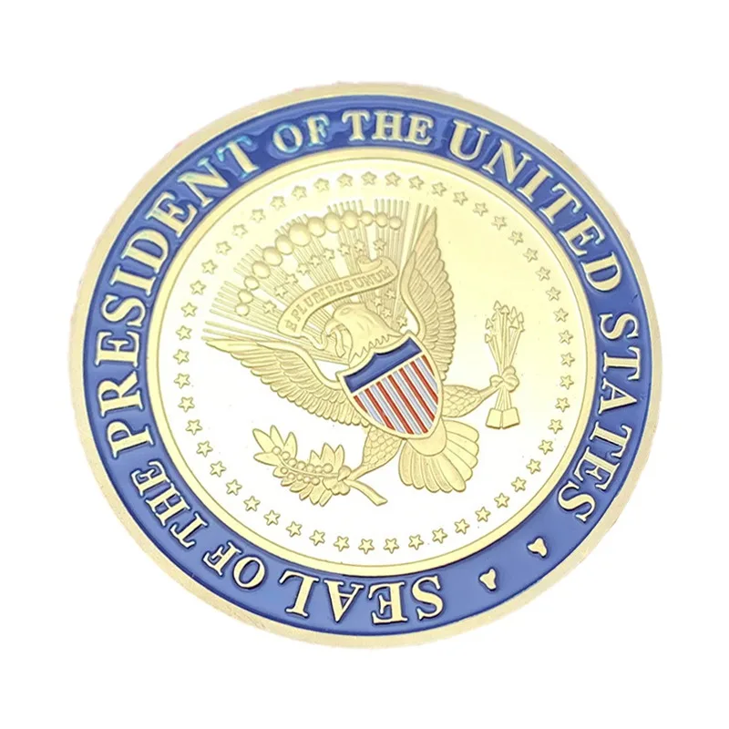 2019 новый президент США Дональд Трамп 2020 сохранить Америку Великая монета с