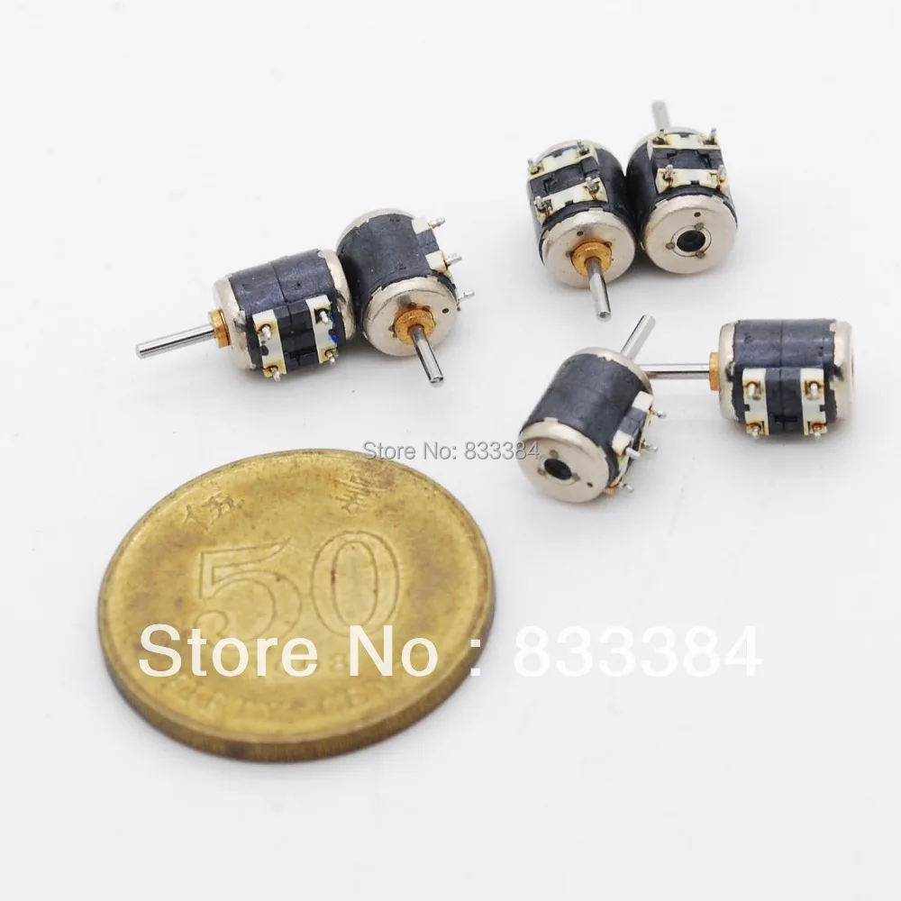 Оптовая продажа 20 шт. 4 проводной 2 фазный шаговый двигатель Mimi для Canon микро D6 мм