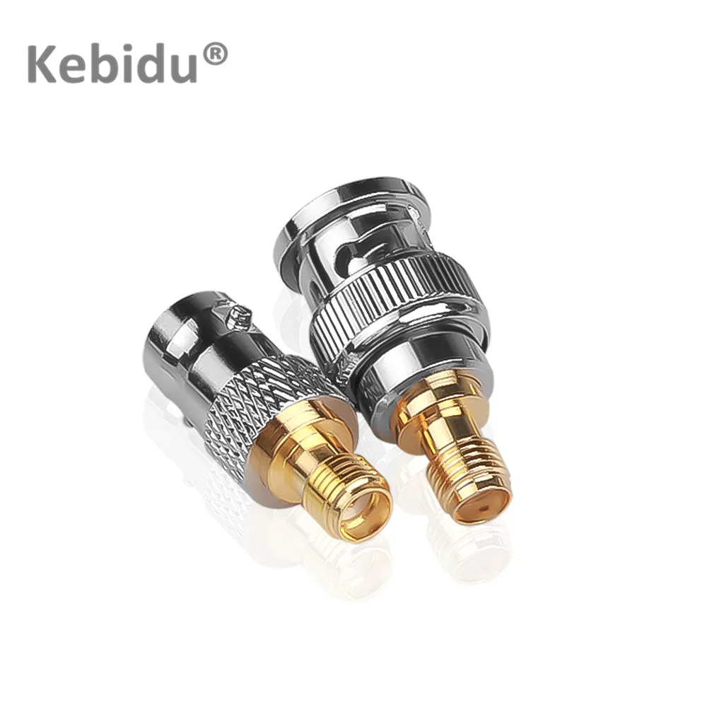 Kebidu 4 шт./лот RF коаксиальный SMA штекер к BNC гнездо M/F радиоантенный разъем адаптер |