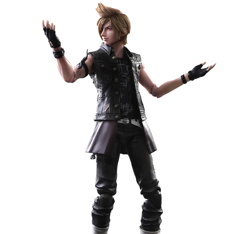 26 см аниме Play Arts kai Final Fantasy вариант фигурки Prompto Argentum переменная Коллекция Модель