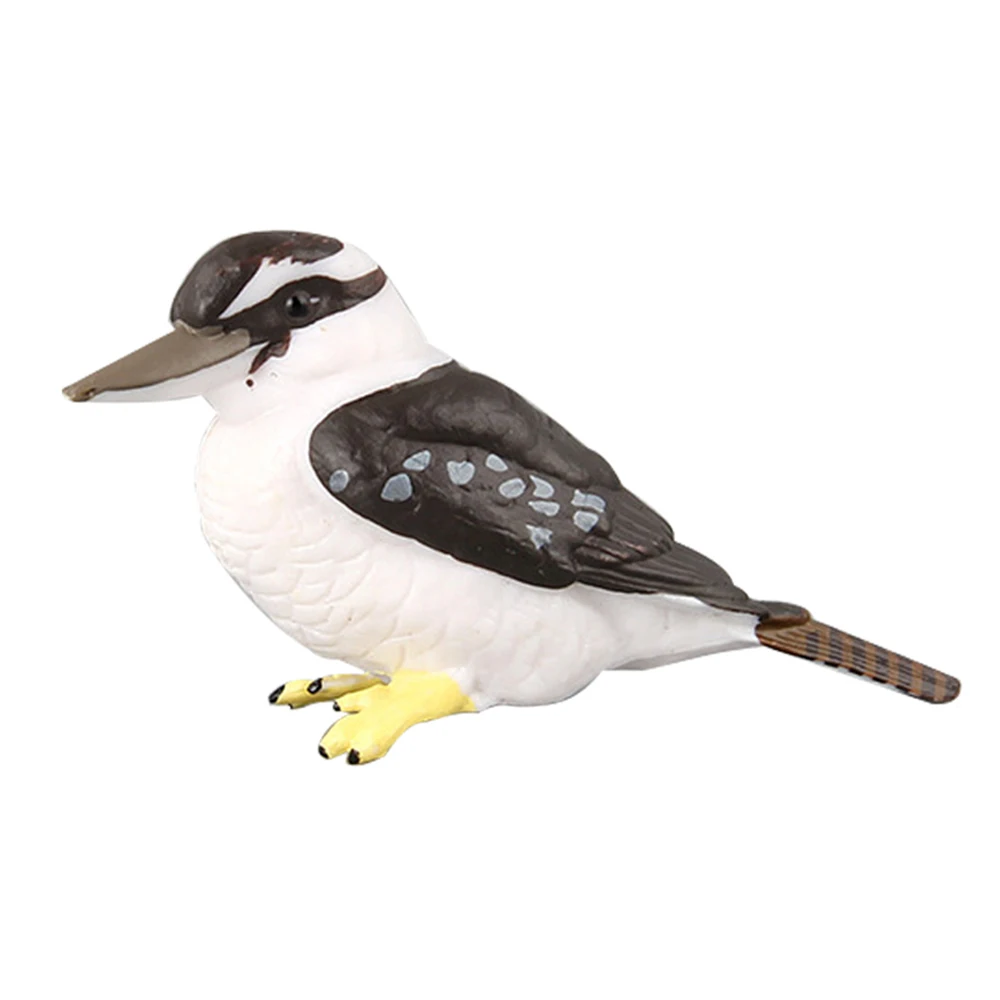 Laughing kingfisher Имитация мини-попугая птица фигурка модель Фигурка животного домашний декор миниатюрное украшение для сада в виде Феи аксессуары современная статуя - Цвет: Laughing kingfisher