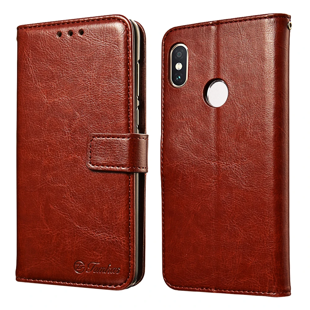 Роскошный флип-чехол TOMKAS для Xiao mi Red mi Note 6 Pro Чехол для телефона из искусственной кожи чехол для Xiaomi mi A2 Lite Red mi 6 Pro Coque