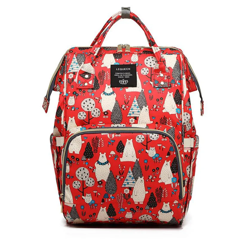 2 Сумка для подгузников, водонепроницаемый дорожный рюкзак для мам, большая вместительность, сумка для мам, сумка для мам, Детская сумка для подгузников, сумка-Органайзер для детской коляски - Цвет: 2