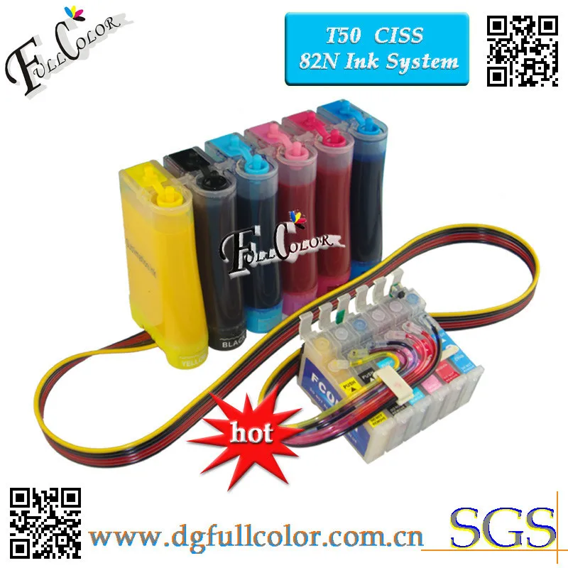 

Free Shipping Sublimation Ciss Ink System For T50 Heat Transfer Printing