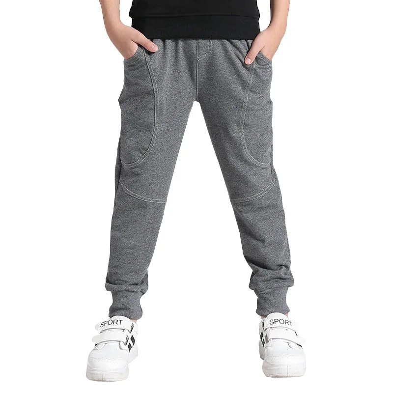 Новинки Теплые Длинные Спортивные Брюки спортивные штаны Для мальчиков и