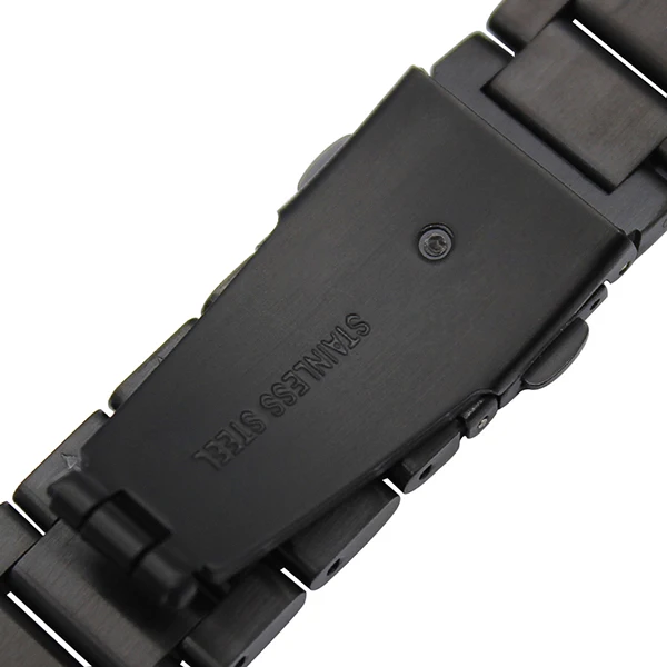 Ремешок для часов из нержавеющей стали+ быстросъемные адаптеры для samsung gear Fit 2 SM-R360 ремешок для часов браслет черный серебристый