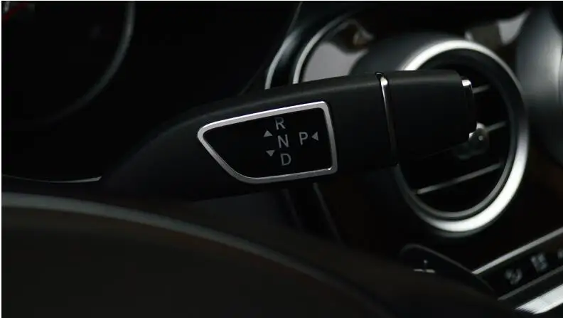 Новый 2 шт авто Ruitenwisser Shift Schakelaar Knop Decoratie отделка рамка наклейка для Mercedes Benz A/B/E Klasse