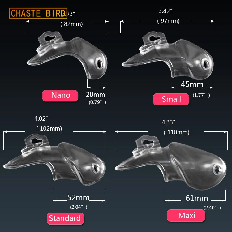 CHASTE BIRD Сменная трубка только для HT V3 мужской био источник целомудрия устройство