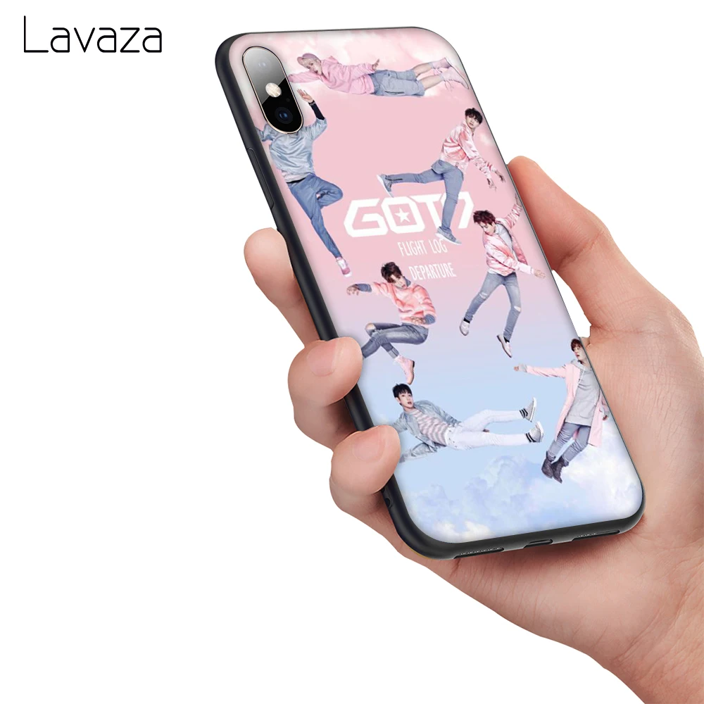 Мягкий силиконовый чехол Lavaza HIPHOP GOT7 для Apple iPhone 6 6S 7 8 Plus 5 5S SE X XS 11 Pro MAX XR |