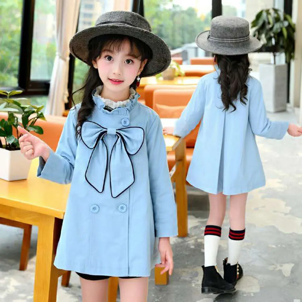 Детская куртка для девочек на весну и осень милая верхняя одежда маленьких детей