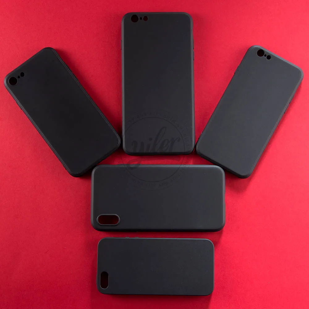Black Soft T Мода Единорог чехол для iPhone XS Max чехол для iPhone XR 5 5S SE случаях Единорог Основа Чехол для iPhone 6 S Чехол 6 7 8 плюс крышка - Цвет: Black Soft T