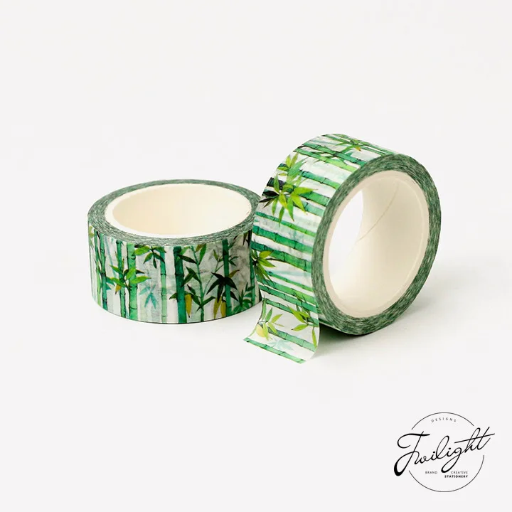 1pcs Wholesale original Japan and paper tape DIY decoration bamboo can tear entire volume 8m | Канцтовары для офиса и дома