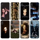 Черный чехол из ТПУ для iphone 5 5s SE 2020 6 6s 7 8 plus x 10, чехол для iphone XR XS 11 pro MAX, чехол с дневниками вампира