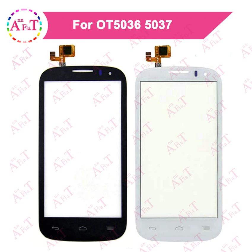 Сенсорный экран для Alcatel One Touch Pop C5 OT5036 4 5 дюйма дигитайзер внешнее стекло панель