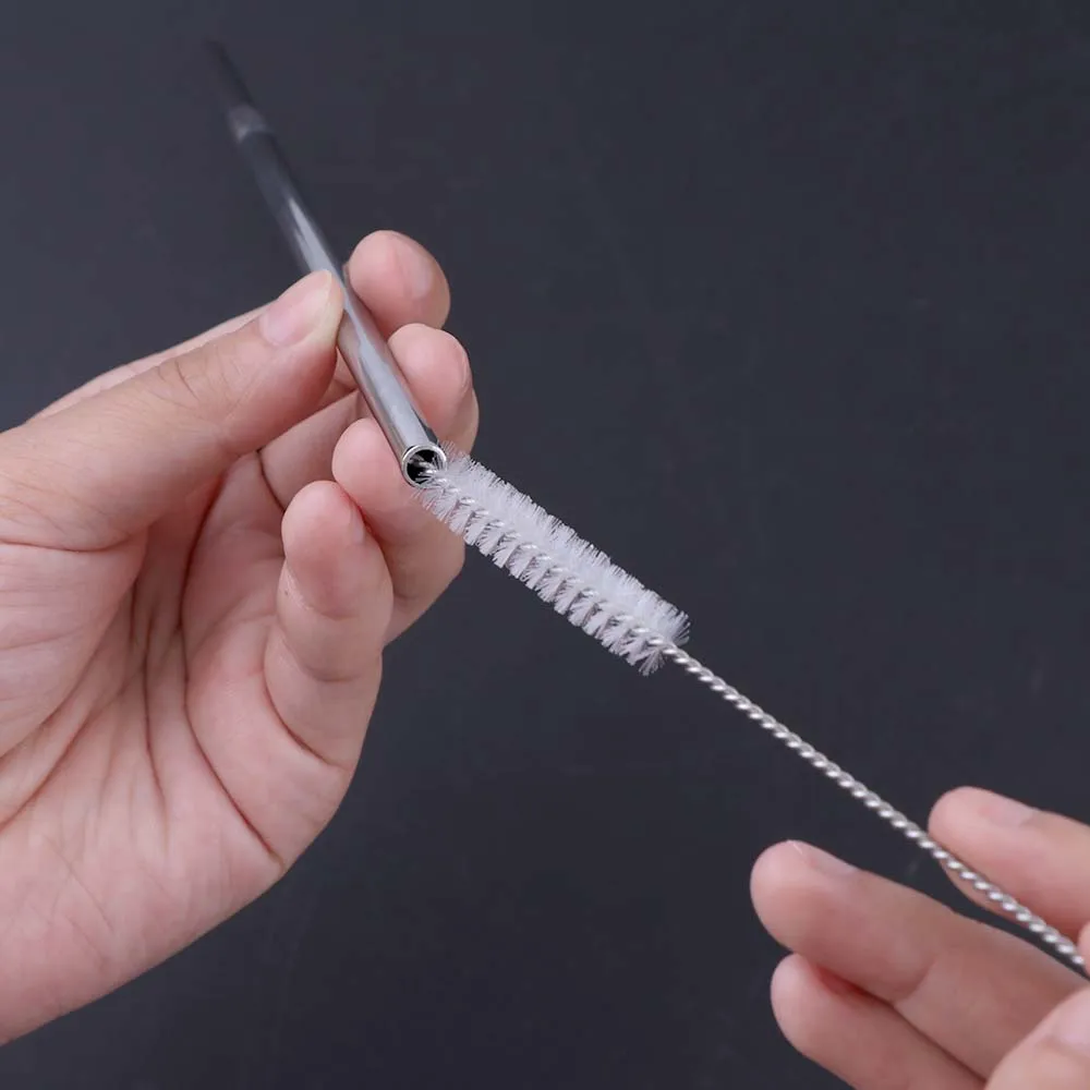 Красочные многоразовые питьевые соломы из нержавеющей стали металла