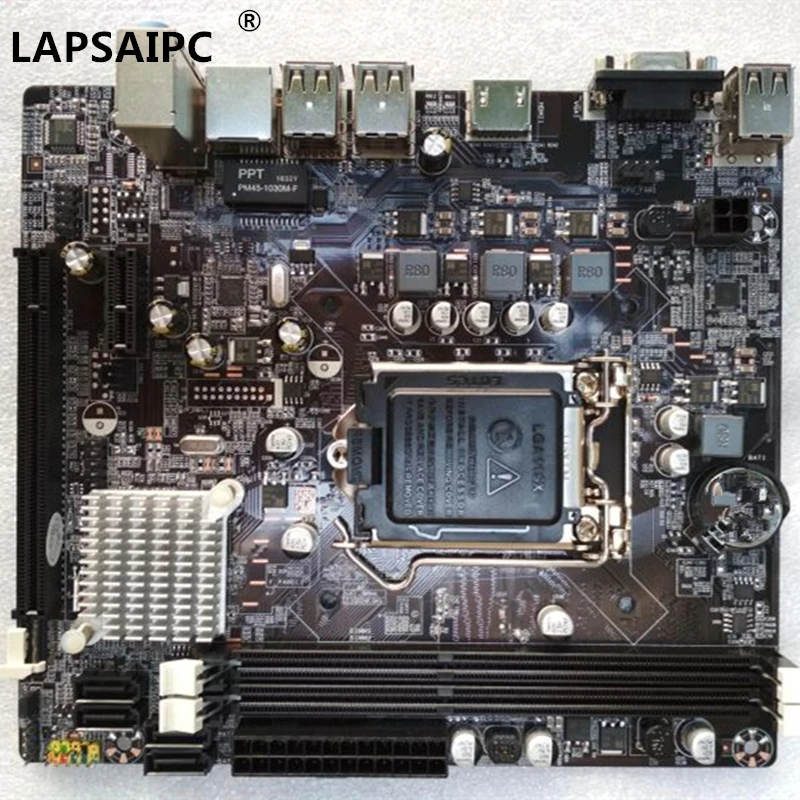 

Lapsaipc H61 main board motherboard DDR3 1155 supports i3 i5 i7 CPU