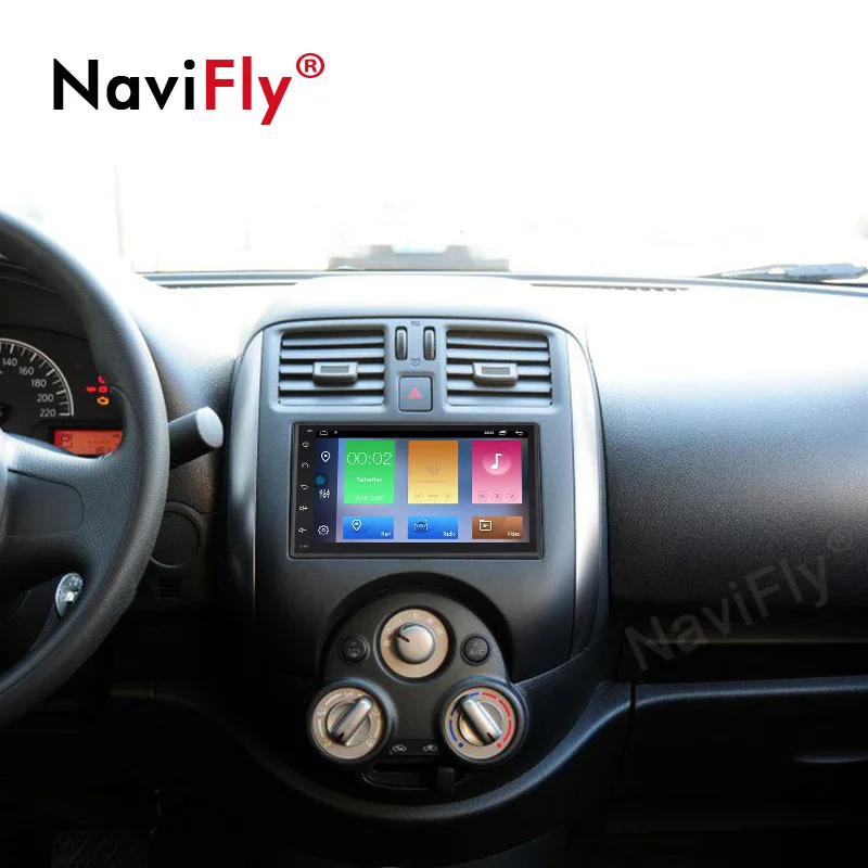 NaviFly 32G rom Android 9,1 автомобильный fm-радио USB кассета для Nissan Toyota peugeot KIA Автомобильный мультимедийный с wifi 4G SWC RDS BT DVR